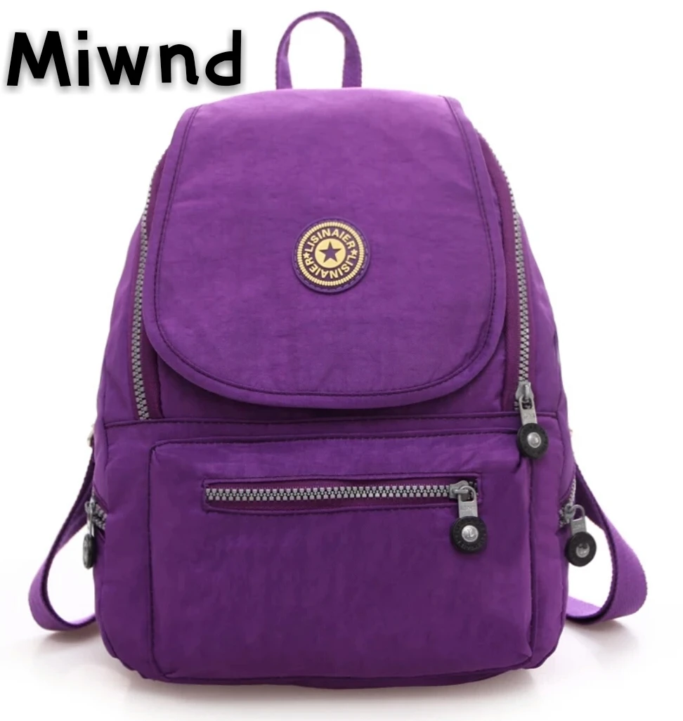 MIWIND Classic Backpack for Teenage Girls Mochila Feminina Women School Backpacks Nylon Waterproof Casual Laptop Bagpack Female
MIWIND Classic Backpack for Teenage Girls Mochila Feminina Women School Backpacks Nylon Waterproof Casual Laptop Bagpack Female