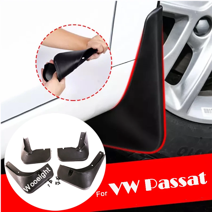 Car Accessories 4Pcs Black Car Front Rear Fender Flares Mud Flaps Mudguards Splash Guards Kit For VW Passat B5 2011-2017
Car Accessories 4Pcs Black Car Front Rear Fender Flares Mud Flaps Mudguards Splash Guards Kit For VW Passat B5 2011-2017