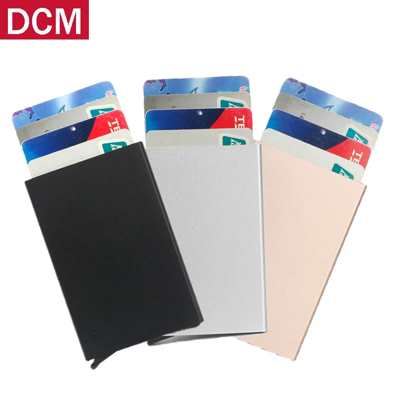 Men Credit Card Holder Fashion Aluminium Metal Card Holder With RFID Card Case Automatic Money Cash Clip Mini Wallet
Men Credit Card Holder Fashion Aluminium Metal Card Holder With RFID Card Case Automatic Money Cash Clip Mini Wallet