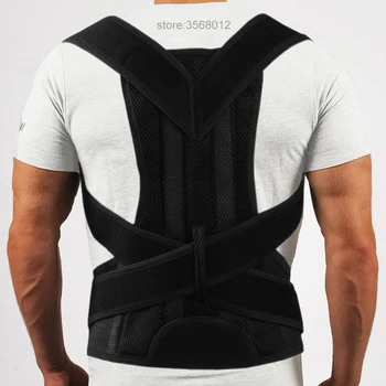 Elastic Back Pain Brace Shoulder Posture Corrector Orthosis Belt Support Kyphosis Slouch Habitual Hunchback Belt Brace Men Women
Elastic Back Pain Brace Shoulder Posture Corrector Orthosis Belt Support Kyphosis Slouch Habitual Hunchback Belt Brace Men Women