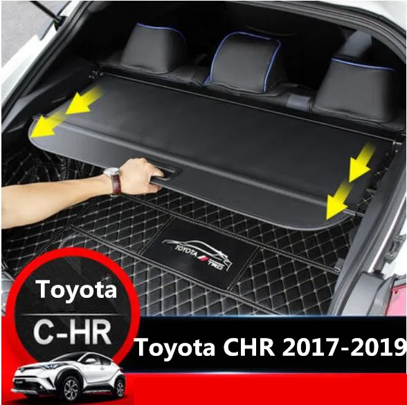 JIOYNG Car Rear Trunk Security Shield Cargo Screen Shield shade Cover Fits For Toyota CHR C-HR 2017 2018 2019 (black, beige)
JIOYNG Car Rear Trunk Security Shield Cargo Screen Shield shade Cover Fits For Toyota CHR C-HR 2017 2018 2019 (black, beige)
