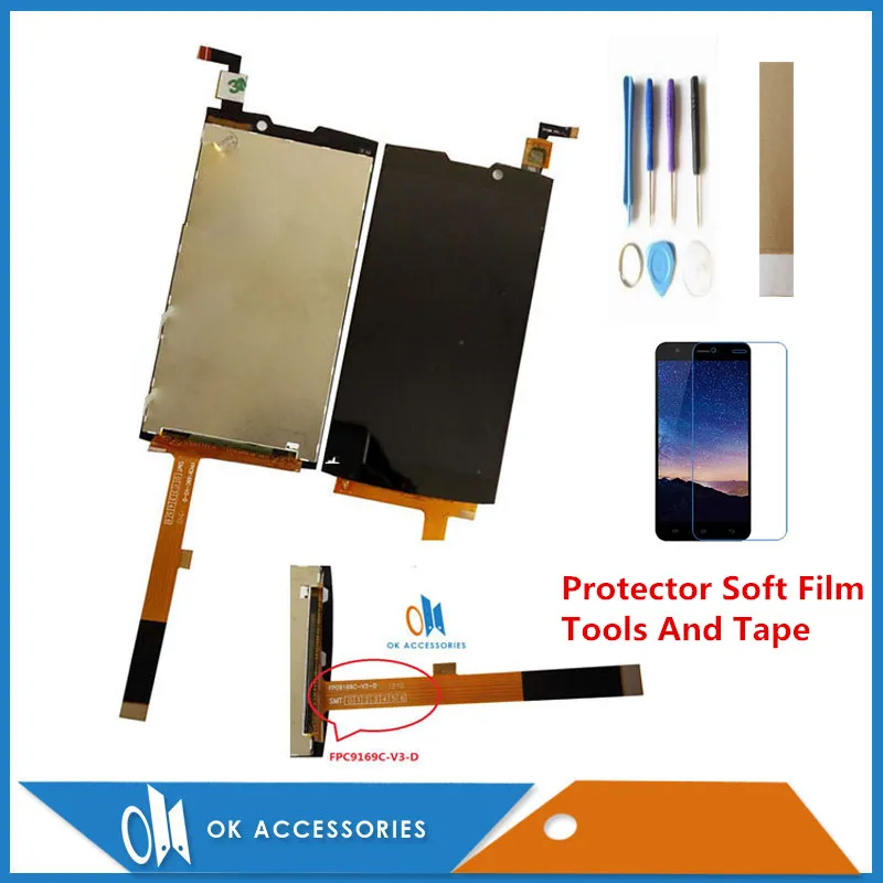 Original Quality For Highscreen boost 2 SE 9169 9267 LCD For innos D10 Display +Touch Digitizer Screen Assembly With Kits
Original Quality For Highscreen boost 2 SE 9169 9267 LCD For innos D10 Display +Touch Digitizer Screen Assembly With Kits