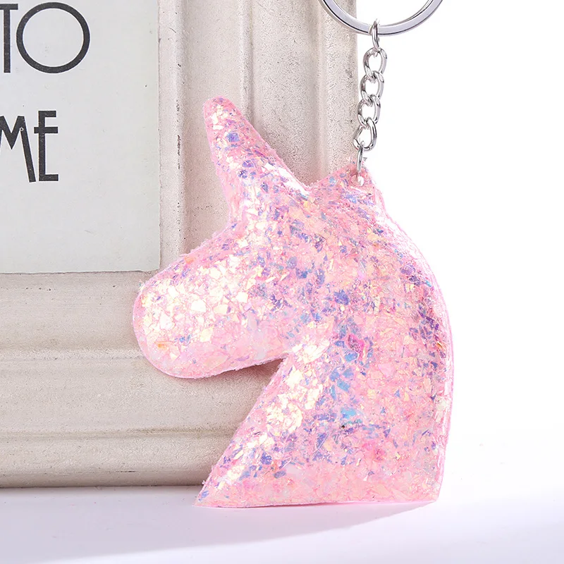 Cute Unicorn Keychain Glitter Pompom Sequins Key Ring Gifts for Women Llaveros Mujer Charms Car Bag Accessories Key Chain MQ37
Cute Unicorn Keychain Glitter Pompom Sequins Key Ring Gifts for Women Llaveros Mujer Charms Car Bag Accessories Key Chain MQ37