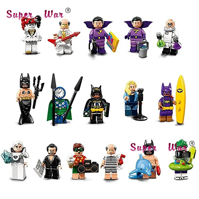 Single Super Hero BATMAN MOVIE Series Hugo Strange Robin Clock King Alfred Joker building blocks toy for children
Single Super Hero BATMAN MOVIE Series Hugo Strange Robin Clock King Alfred Joker building blocks toy for children