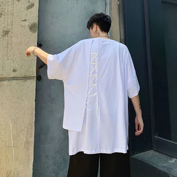 Men Streetwear Hip Hop Casual Short Sleeve T-shirt Male Asymmetrical Hem Loose Tees Shirts Women Tshirt
Men Streetwear Hip Hop Casual Short Sleeve T-shirt Male Asymmetrical Hem Loose Tees Shirts Women Tshirt