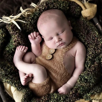 2019 New Newborn Unisex Baby Handmade Knitted Button Costume Baby Photography Props
2019 New Newborn Unisex Baby Handmade Knitted Button Costume Baby Photography Props