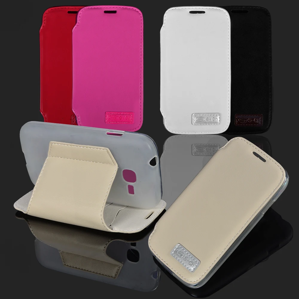 For Samsung Galaxy Star Plus / Pro GT-S7262 S7260 S7262 Phone Case TPU Flip Cover Durable Faux Leather with Stand Card Holders
For Samsung Galaxy Star Plus / Pro GT-S7262 S7260 S7262 Phone Case TPU Flip Cover Durable Faux Leather with Stand Card Holders