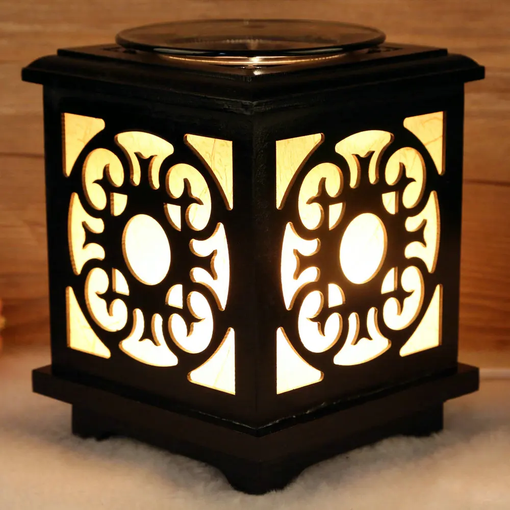 Fang Xi retro wooden plug lamp oil lamp palace antique incense burner incense lamp night light aromatherapy machine
Fang Xi retro wooden plug lamp oil lamp palace antique incense burner incense lamp night light aromatherapy machine