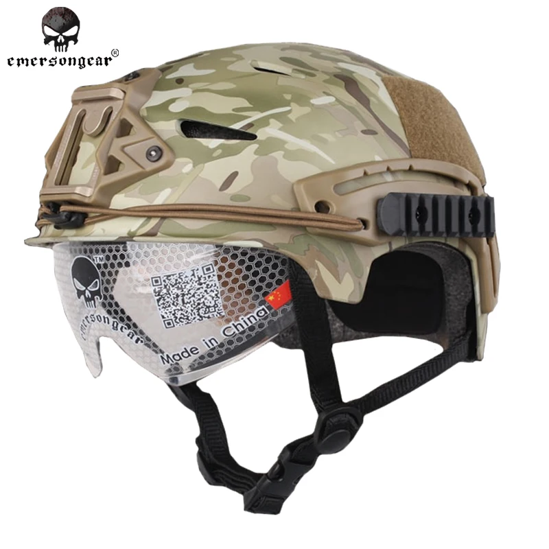 Emersongear Emerson EXF BUMP Helmet Protective Nylon Tactical Military Airsoft Helmet Multicam Black EM8981 ABS
Emersongear Emerson EXF BUMP Helmet Protective Nylon Tactical Military Airsoft Helmet Multicam Black EM8981 ABS