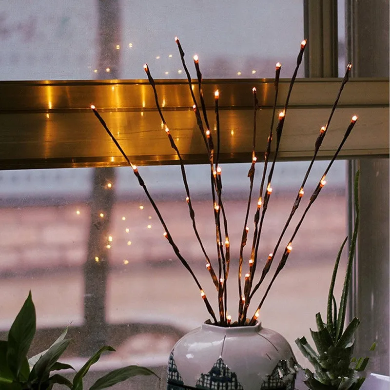 LED Willow Branch Lamp Floral Lights 20 Bulbs Christmas Decoration Party Garden Decor Gift Home Decoration Accessories
LED Willow Branch Lamp Floral Lights 20 Bulbs Christmas Decoration Party Garden Decor Gift Home Decoration Accessories