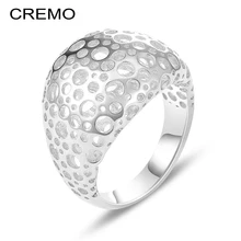 CREMO Top Quality Copper Big 3D Hollow Ring for Women Fashion Bohemian Boho Jewelry 2018 New Hot
CREMO Top Quality Copper Big 3D Hollow Ring for Women Fashion Bohemian Boho Jewelry 2018 New Hot