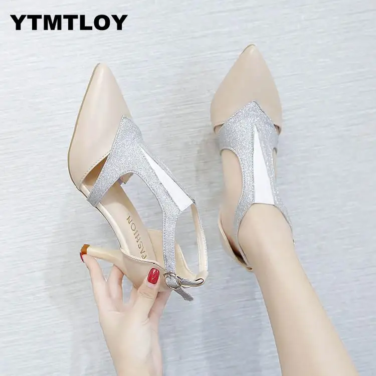 HOT 2019 Summer Shoes Woman Pumps High Thin Heels Pointed Toe Rhinestone Bling Gladiator Pumps Party Sexy Shoes Gold Prom Shoes
HOT 2019 Summer Shoes Woman Pumps High Thin Heels Pointed Toe Rhinestone Bling Gladiator Pumps Party Sexy Shoes Gold Prom Shoes