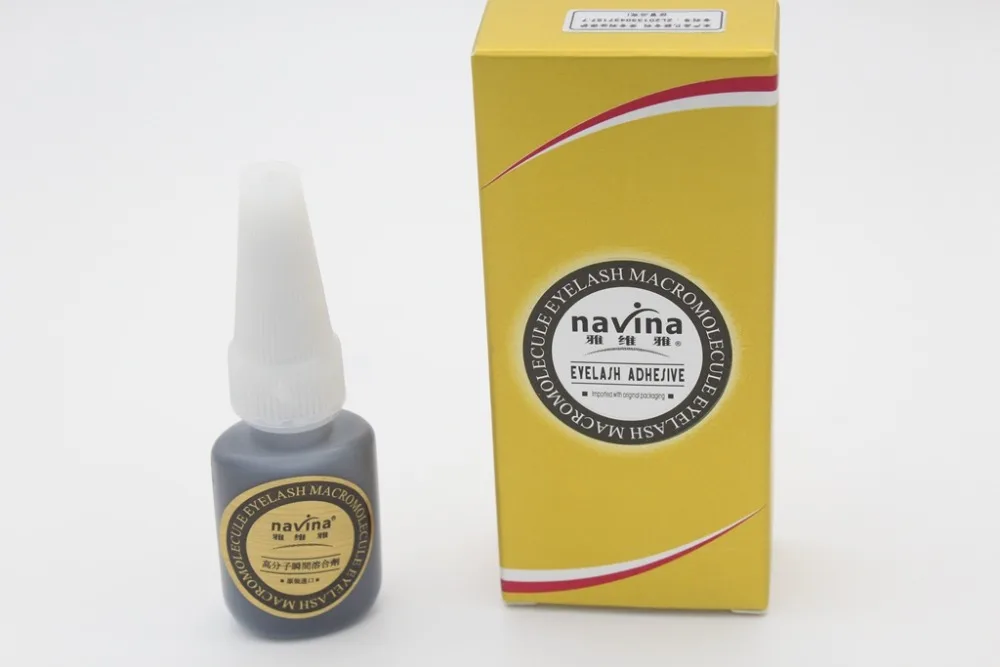 Navina 10G 1 Piece Black Eyelash Glue Professional Makeup Adhesive Glue Macromolecule Eyelash Strong Adhesion
Navina 10G 1 Piece Black Eyelash Glue Professional Makeup Adhesive Glue Macromolecule Eyelash Strong Adhesion