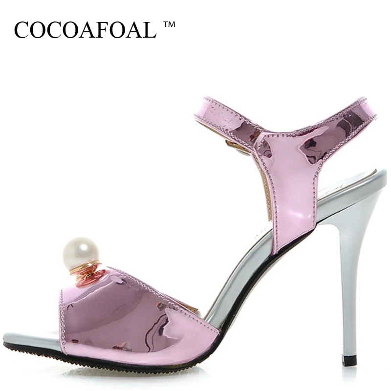 COCOAFOAL Women Gold Open Toe Sandals Fashion String Bead Peep Toe Heel Height Shoes Big Size 33 43 Sexy Blue Pink Silver Sandal
COCOAFOAL Women Gold Open Toe Sandals Fashion String Bead Peep Toe Heel Height Shoes Big Size 33 43 Sexy Blue Pink Silver Sandal
