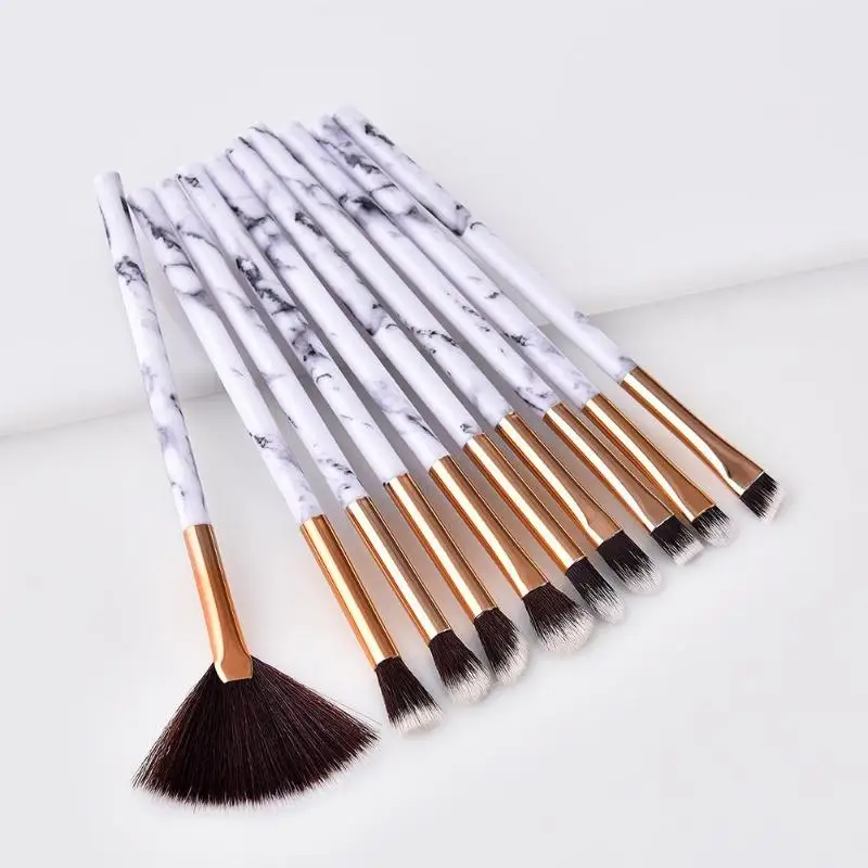 10pcs Marble Pattern Makeup Brushes Set Eyebrow Eyeshadow Blending Brush Cosmetic Brushes Set maquiagem
10pcs Marble Pattern Makeup Brushes Set Eyebrow Eyeshadow Blending Brush Cosmetic Brushes Set maquiagem
