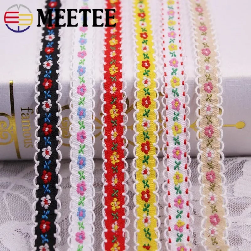 Meetee 10yards 13mm Embroidery Lace Floral National Ribbon DIY Sewing Clothing Home Skirts Jewelry Crafts Deco Accessories AP638
Meetee 10yards 13mm Embroidery Lace Floral National Ribbon DIY Sewing Clothing Home Skirts Jewelry Crafts Deco Accessories AP638