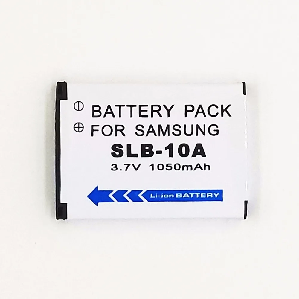 WHCYonline 1050mAh SLB-10A SLB 10A SLB10A Camera Battery For SAMSUNG HMX-U10 HMX-U100 SL720 SL310W SL820 HZ15W HZ10W ES60
WHCYonline 1050mAh SLB-10A SLB 10A SLB10A Camera Battery For SAMSUNG HMX-U10 HMX-U100 SL720 SL310W SL820 HZ15W HZ10W ES60