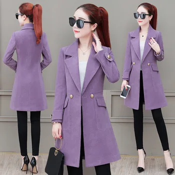 Blazer Feminino 2018 Long Women Blazers Slim Jackets Office Lady Style Single-breasted Long Sleeves Lady Suits Work Wear Blazer
Blazer Feminino 2018 Long Women Blazers Slim Jackets Office Lady Style Single-breasted Long Sleeves Lady Suits Work Wear Blazer