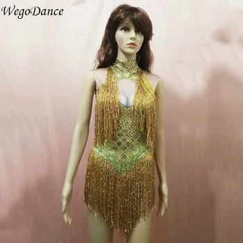 new woman glisten rhinestones sexy bodysuit Long Tassel Costume Birthday Celebrate Dance Wear
new woman glisten rhinestones sexy bodysuit Long Tassel Costume Birthday Celebrate Dance Wear