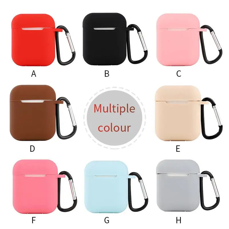 Solid Color Silicone Case For Airpods Portable Protective Shockproof Anti-fall Headset Soft Cases for Air Pod
Solid Color Silicone Case For Airpods Portable Protective Shockproof Anti-fall Headset Soft Cases for Air Pod