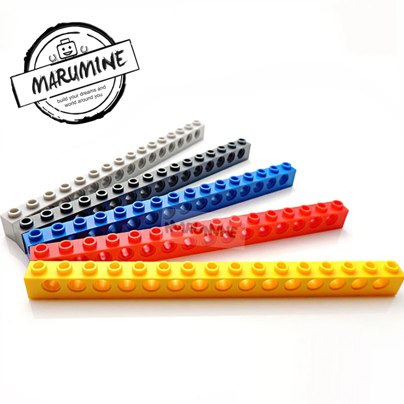 MARUMINE 1 x 16 with Hole Technic Brick 10PCS Building Blocks Accessories Parts 3703 Classic MOC Educational STEM Toys for Kids
MARUMINE 1 x 16 with Hole Technic Brick 10PCS Building Blocks Accessories Parts 3703 Classic MOC Educational STEM Toys for Kids