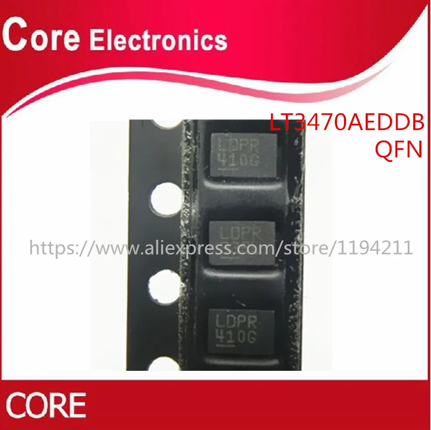 10 шт./лот LT3470AEDDB LT3470A ЛДПР QFN-8 Новый | Электронные компоненты и принадлежности