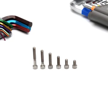 TonKing Titanium Screws GR5 Fastener Metric Titanium M3 Hexagon socket bolts 1 pcs
TonKing Titanium Screws GR5 Fastener Metric Titanium M3 Hexagon socket bolts 1 pcs