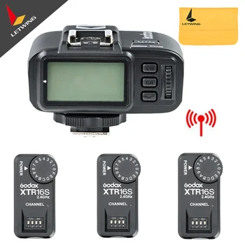 3x Godox XTR-16S Wireless 2.4G Power Control Flash Receivers + X1T-N TTL Wireless Transmitter For V850 V860C V860N Flash
3x Godox XTR-16S Wireless 2.4G Power Control Flash Receivers + X1T-N TTL Wireless Transmitter For V850 V860C V860N Flash