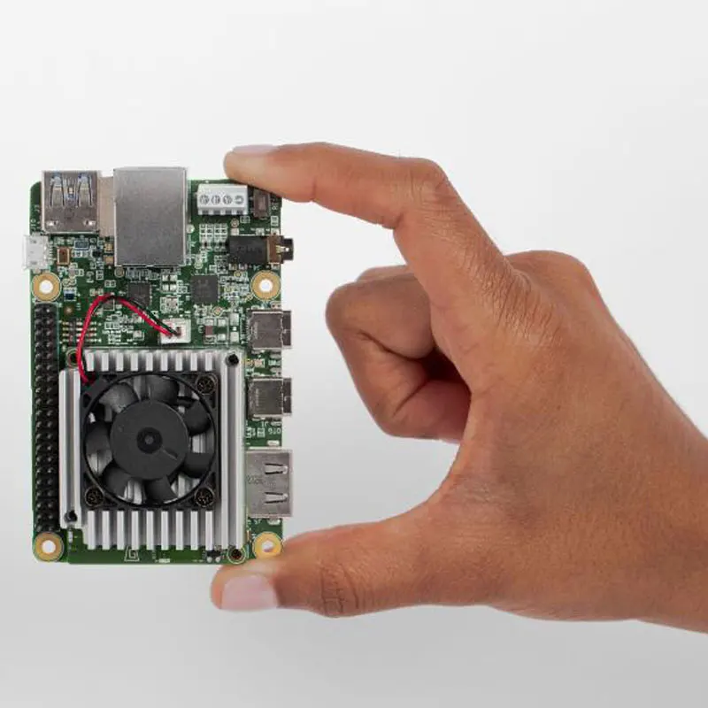 1 pcs x Coral Dev Board with Edge TPU i.MX 8M SoC (Quad-core Cortex-A53, plus Cortex-M4F)
1 pcs x Coral Dev Board with Edge TPU i.MX 8M SoC (Quad-core Cortex-A53, plus Cortex-M4F)
