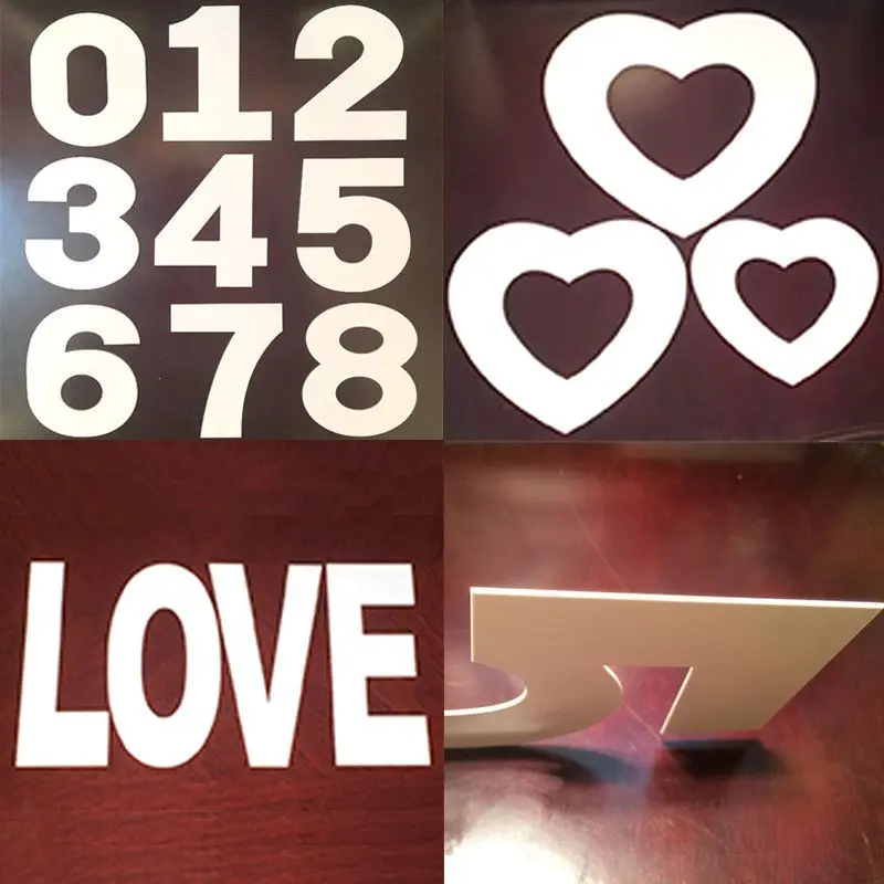 9Pcs Plastic Sugarcraft Mold Number Letter Heart Fondant Cutter Cake Mold Fondant Mold Fondant Cake Decorating Tools
9Pcs Plastic Sugarcraft Mold Number Letter Heart Fondant Cutter Cake Mold Fondant Mold Fondant Cake Decorating Tools