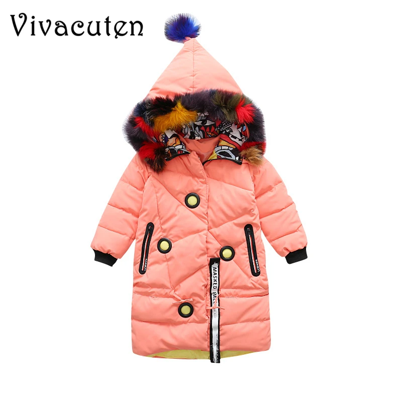 New Girls Winter Down Parkas Jackets for Kids Coat Fashion Children Down Coat Warm Windbreaker Fur Hooded Outerwear Clothes H283
New Girls Winter Down Parkas Jackets for Kids Coat Fashion Children Down Coat Warm Windbreaker Fur Hooded Outerwear Clothes H283