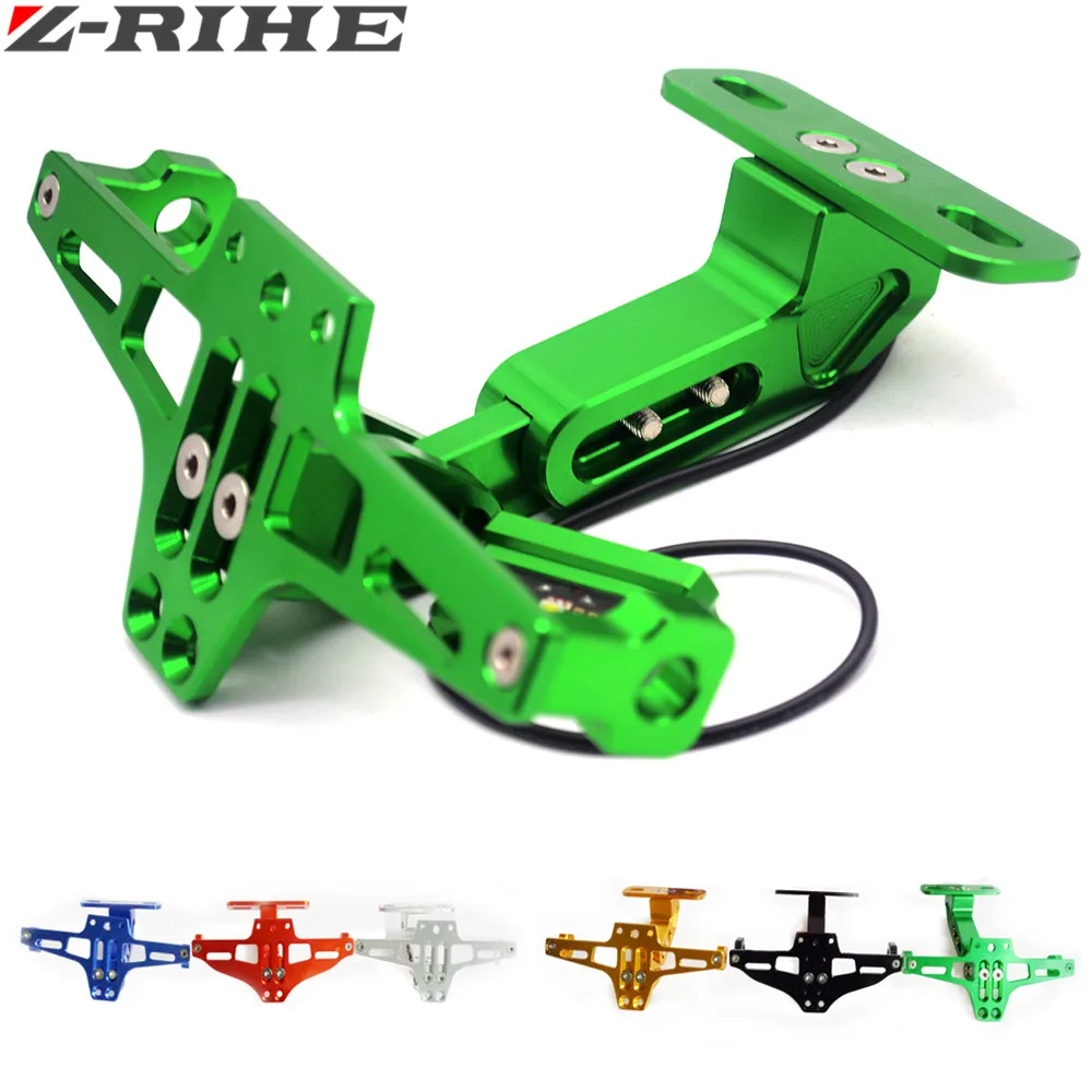 Motorcycle Adjustable Angle Aluminum License Number Plate Frame Holder Bracket FOR YAMAHA R1 R6 XJ6 FZ8 KTM KAWASAKI Z1000 Z800
Motorcycle Adjustable Angle Aluminum License Number Plate Frame Holder Bracket FOR YAMAHA R1 R6 XJ6 FZ8 KTM KAWASAKI Z1000 Z800