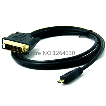 Micro HDMI Cable dvi cable Micro HDMI Male to DVI DVI-D 24+1 Male Cable Cord Adapter for EVO Asus T100TA ME302C 1m/1.8m
Micro HDMI Cable dvi cable Micro HDMI Male to DVI DVI-D 24+1 Male Cable Cord Adapter for EVO Asus T100TA ME302C 1m/1.8m
