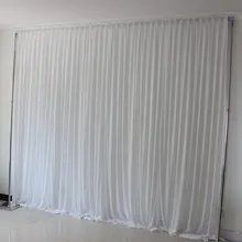 Simple Ice Silk Wedding Backdrop Event Party Drape Curtain for Wedding Party Home Decoration 10ft*10ft
Simple Ice Silk Wedding Backdrop Event Party Drape Curtain for Wedding Party Home Decoration 10ft*10ft