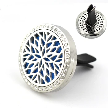 30mm Stainless Steel rhinestone crystal wholesale air outlet aroma essential oil diffuser for car
30mm Stainless Steel rhinestone crystal wholesale air outlet aroma essential oil diffuser for car