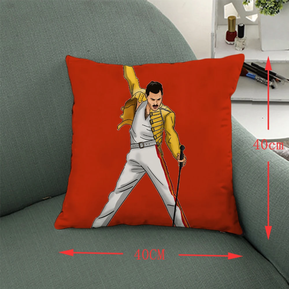 Suncomics 40*40cm Freddie Mercury Cushion Dakimakura Home Car Cover Costume Pillow Case Slip Tick Customizable Gifts
Suncomics 40*40cm Freddie Mercury Cushion Dakimakura Home Car Cover Costume Pillow Case Slip Tick Customizable Gifts