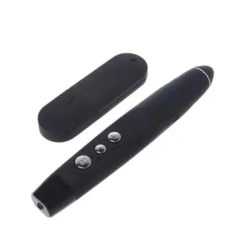 Wireless PPT Presenter Pen Clicker Red Laser Flip Pen Presentation Powerpoint RF Remote Control USB Receiver Storage Bag C26
Wireless PPT Presenter Pen Clicker Red Laser Flip Pen Presentation Powerpoint RF Remote Control USB Receiver Storage Bag C26