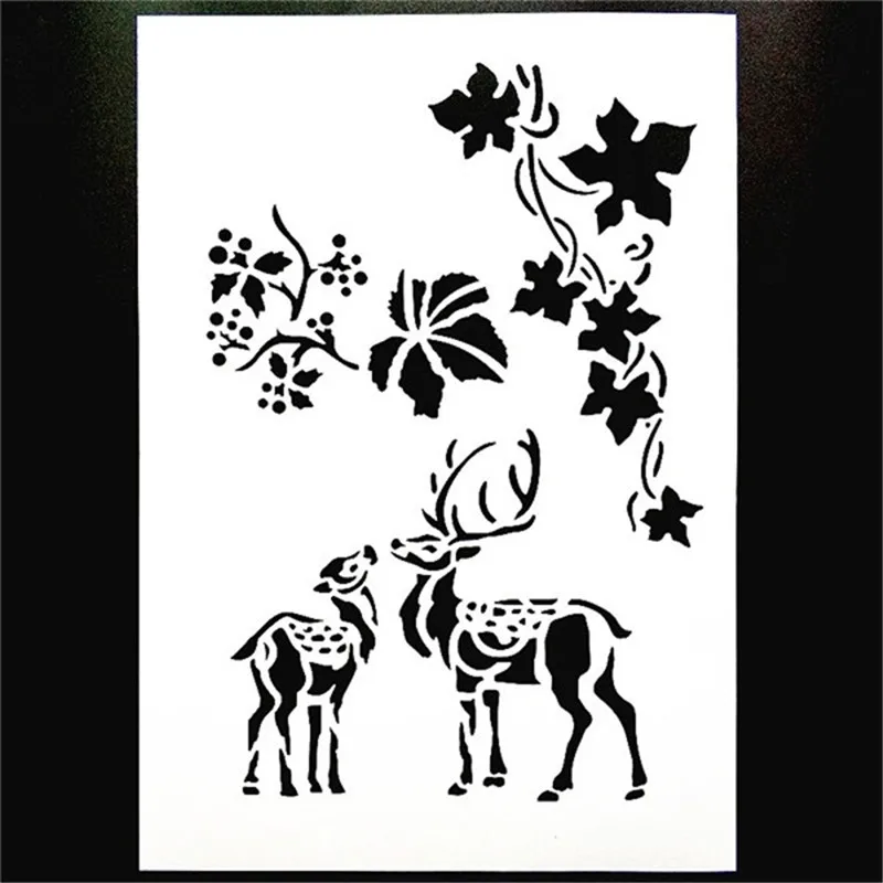 A4 Size DIY Craft Reindeer Mama Design Stencil Template For Wall Painting Scrapbooking Stamping Photo Album Decor
A4 Size DIY Craft Reindeer Mama Design Stencil Template For Wall Painting Scrapbooking Stamping Photo Album Decor