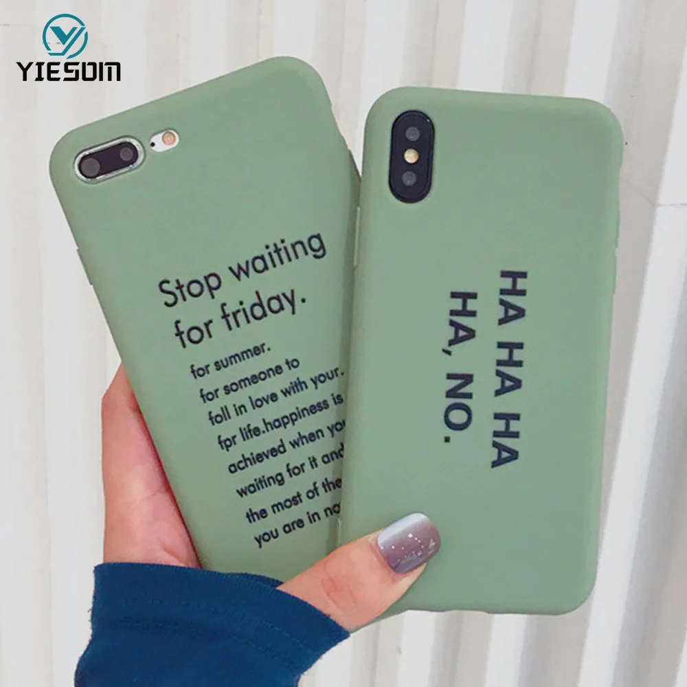 Case For iPhone XS XR XS Max 7 8 6S 6 Plus Luxury Cute Green English Phone Cases For iPhone X XR XS Soft TPU Silicone Back Cover 
Case For iPhone XS XR XS Max 7 8 6S 6 Plus Luxury Cute Green English Phone Cases For iPhone X XR XS Soft TPU Silicone Back Cover