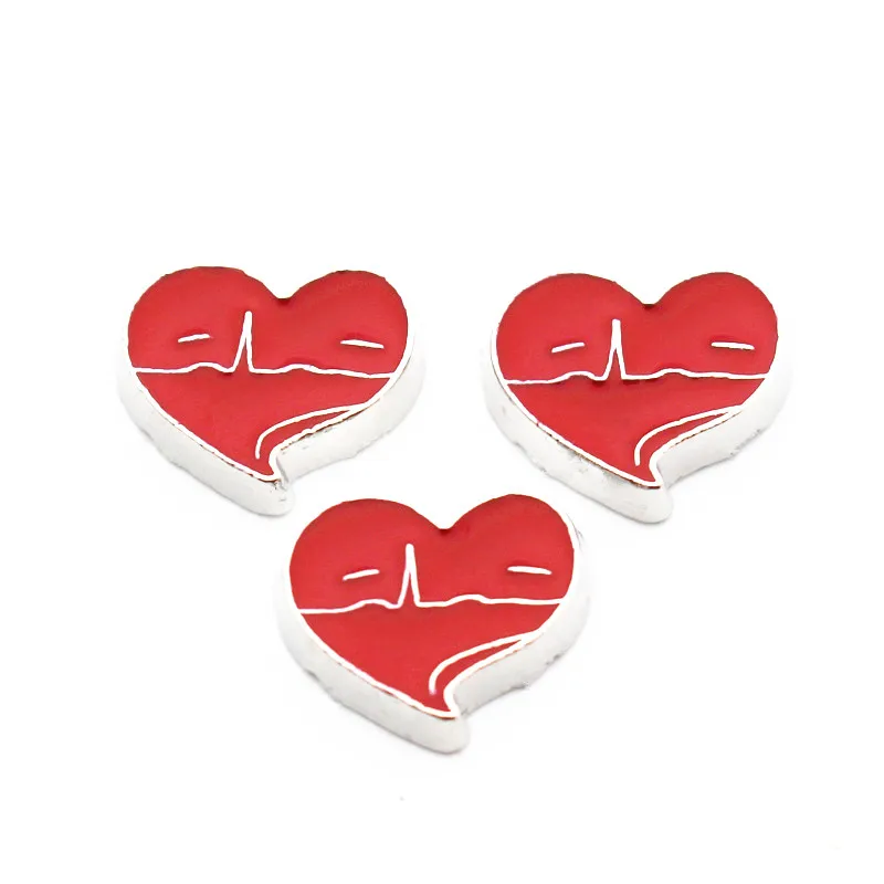 New Arrival 10pcs/lot Heart Heartbeat floating charms living glass memory lockets diy Accessory charms jewelry
New Arrival 10pcs/lot Heart Heartbeat floating charms living glass memory lockets diy Accessory charms jewelry