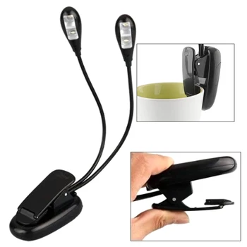 Wroking table desk and Book Reading LED Lights Super Adjustable Goosenecks Clip on LED Lamp USB powered OR 3 AAA batteries
Wroking table desk and Book Reading LED Lights Super Adjustable Goosenecks Clip on LED Lamp USB powered OR 3 AAA batteries