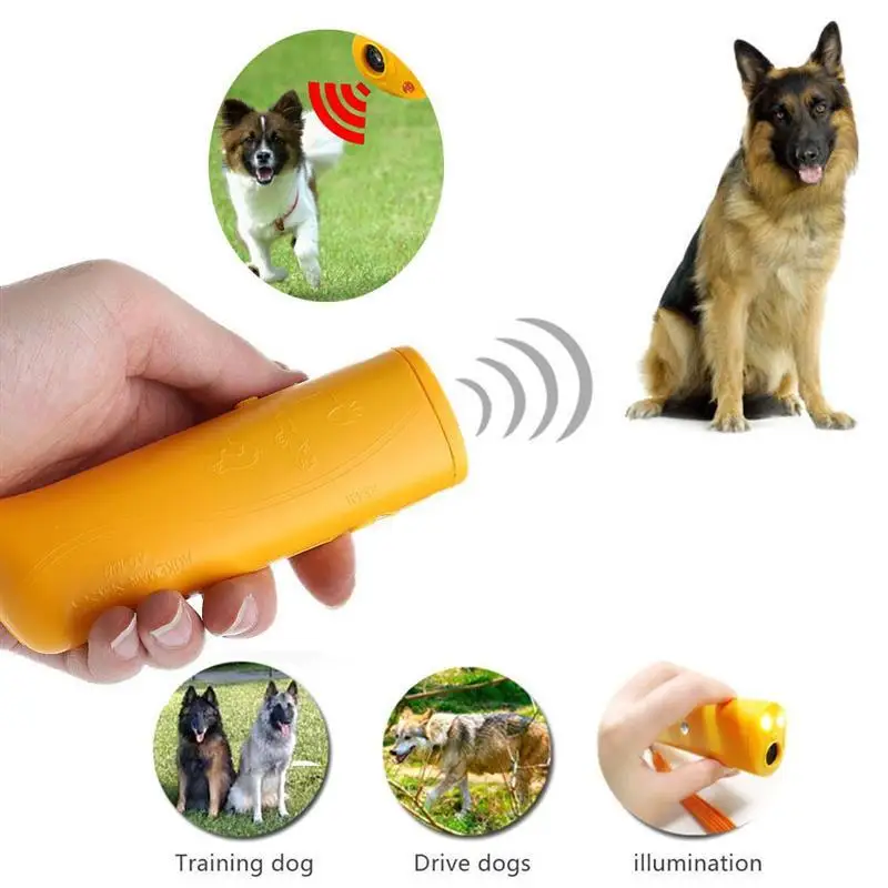 Pet Dog Repeller Anti Barking Stop Bark Training Device Trainer LED Ultrasonic 3 In 1 Anti Barking Ultrasonic Without Battery
Pet Dog Repeller Anti Barking Stop Bark Training Device Trainer LED Ultrasonic 3 In 1 Anti Barking Ultrasonic Without Battery