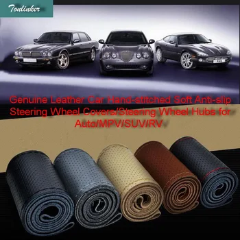 Tonlinker 1 Pcs 38cm DIY Genuine Leather Car Hand-stitched Soft Anti-slip Steering Wheel Covers Hubs for Auto/MPV/SUV/RV
Tonlinker 1 Pcs 38cm DIY Genuine Leather Car Hand-stitched Soft Anti-slip Steering Wheel Covers Hubs for Auto/MPV/SUV/RV