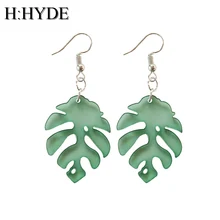 H:HYDE Boho Statement Green Leaves Drop Earrings Pendientes Mujer Jewelry Ear Clip For Women
H:HYDE Boho Statement Green Leaves Drop Earrings Pendientes Mujer Jewelry Ear Clip For Women