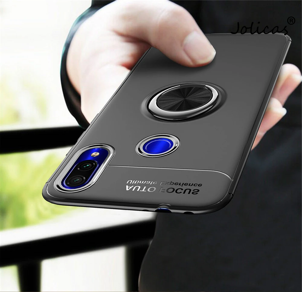 For Xiaomi Redmi Note 7 Pro Case Colorful Metal Magnetic Ring Holder Soft Silicone TPU Luxury Cover for Xiaomi Redmi Note 7
For Xiaomi Redmi Note 7 Pro Case Colorful Metal Magnetic Ring Holder Soft Silicone TPU Luxury Cover for Xiaomi Redmi Note 7