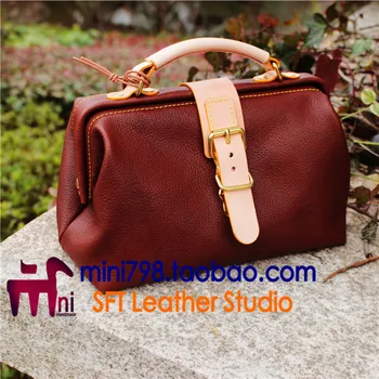 Hand made leather hand bag DIY hand sewing pattern paper drawing tool BDQ-52 version Doctor Bag
Hand made leather hand bag DIY hand sewing pattern paper drawing tool BDQ-52 version Doctor Bag