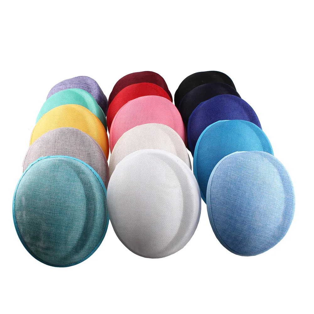 Imitation sinamay bases fascinators 18 CM hat make for women wedding DIY hair accessories ladies millinert fascinator hat XMB09
Imitation sinamay bases fascinators 18 CM hat make for women wedding DIY hair accessories ladies millinert fascinator hat XMB09