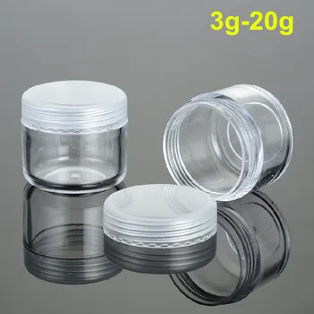160pcs Assorted Size Round Transparent Sample Cream Bottle Jars Container,3ml-20ml Empty Small Plastic Bottle Jars Containers
160pcs Assorted Size Round Transparent Sample Cream Bottle Jars Container,3ml-20ml Empty Small Plastic Bottle Jars Containers
