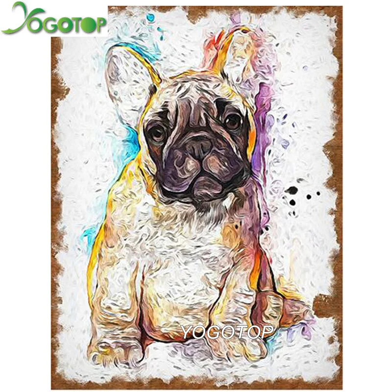 YOGOTOP 3d rhinestones of pictures Diamond painting bulldog Animals,Diy mosaic Embroidery 5D Full Square round decor art YY815
YOGOTOP 3d rhinestones of pictures Diamond painting bulldog Animals,Diy mosaic Embroidery 5D Full Square round decor art YY815