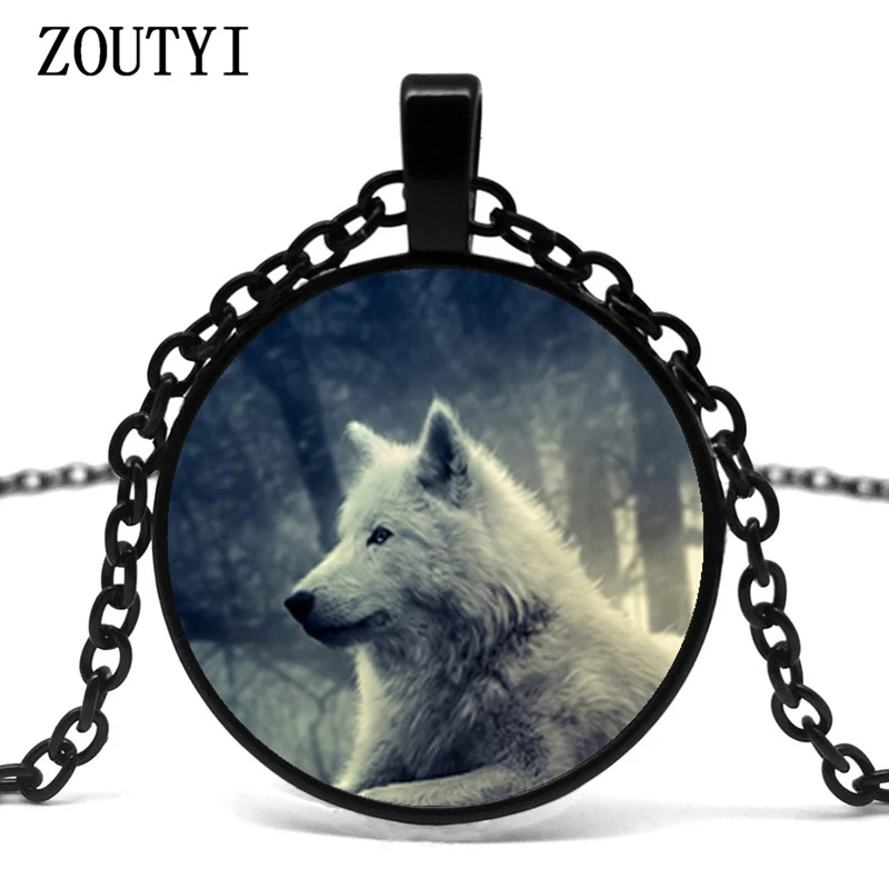 2018/ hot sale, charm snow wolf glass pendant necklace, men and women wear necklace jewelry.
2018/ hot sale, charm snow wolf glass pendant necklace, men and women wear necklace jewelry.